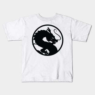 Z Fighter Kombat - Black Kids T-Shirt